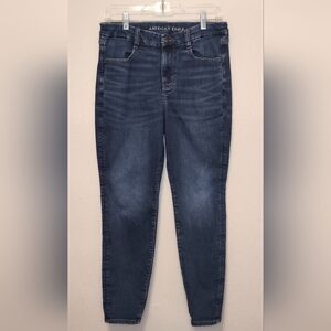 American Eagle Outfitters Dark Blue Skinny Jeans Sz. 12 Short